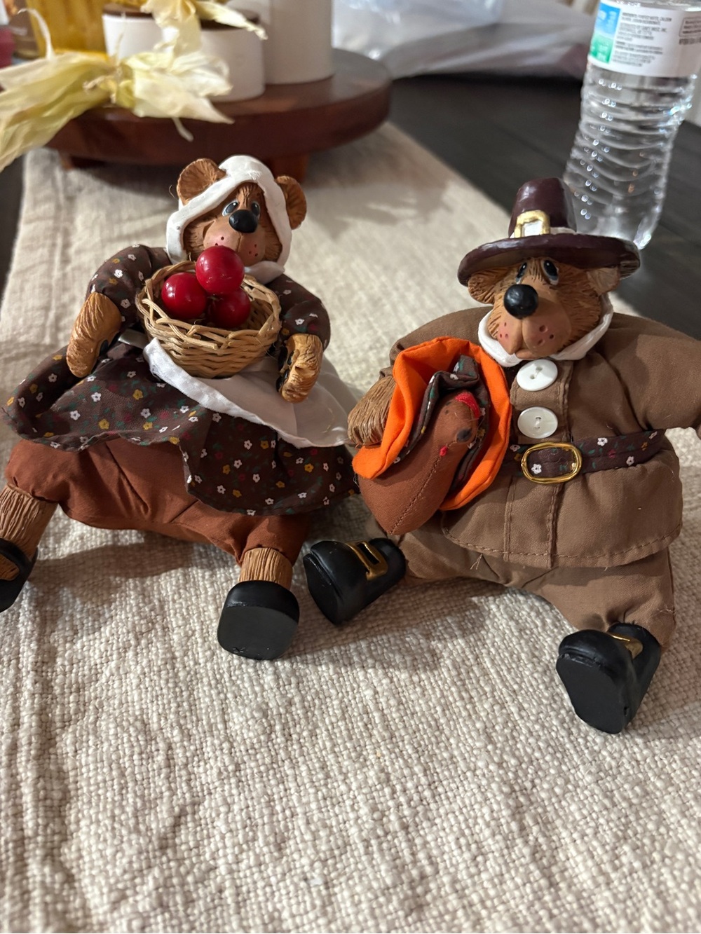 Russ berries Bear Figurines - Set of 2